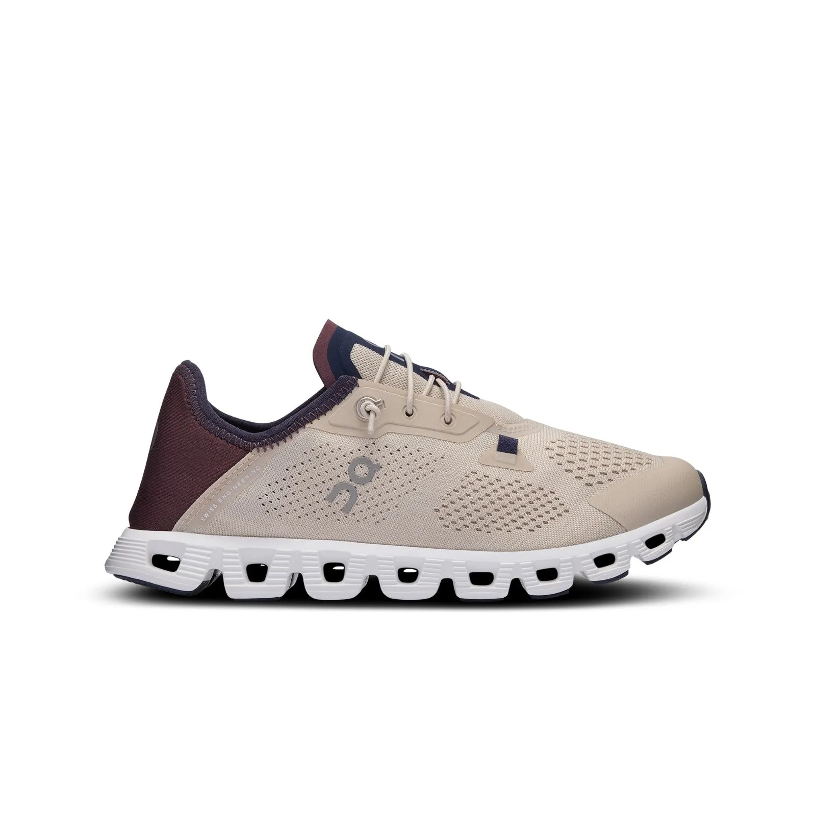 On Running Cloud 5 Coast (Sand/Mulberry) Women Shoes 3WD10542835