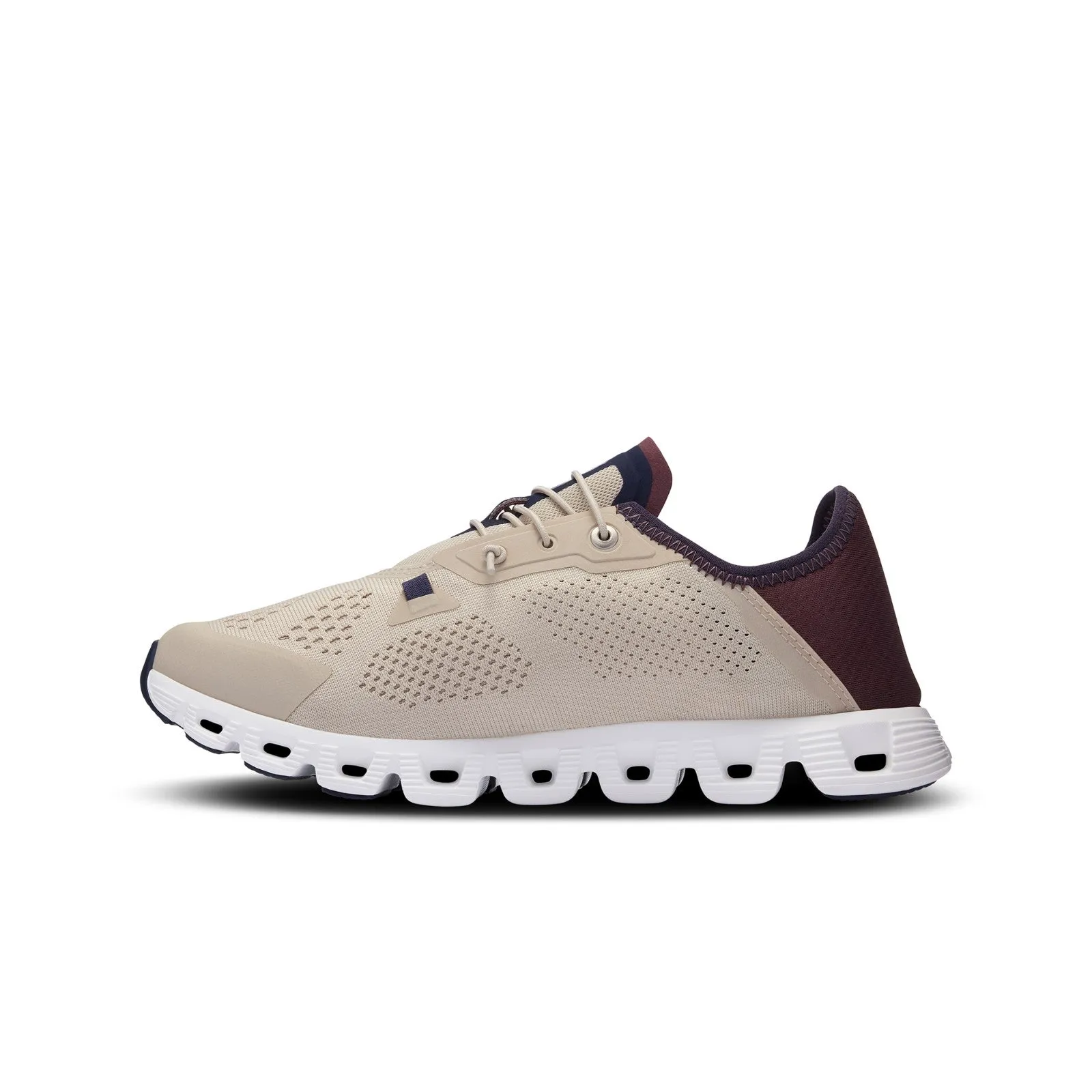 On Running Cloud 5 Coast (Sand/Mulberry) Women Shoes 3WD10542835