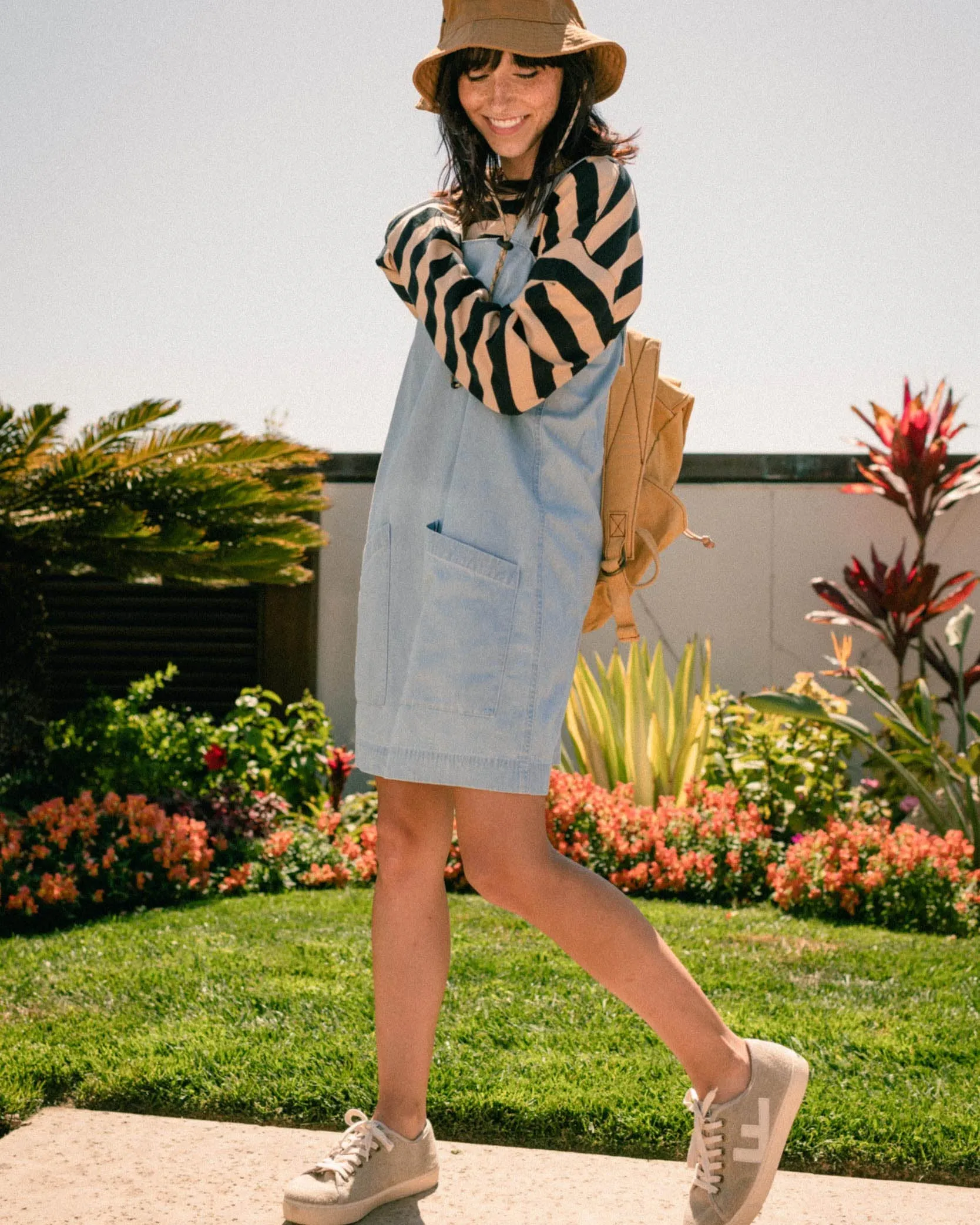 Organic Chambray Shift Dress