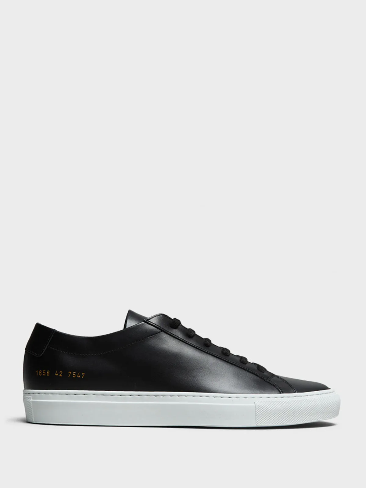 Original Achilles Low White Sole Sneakers in Black