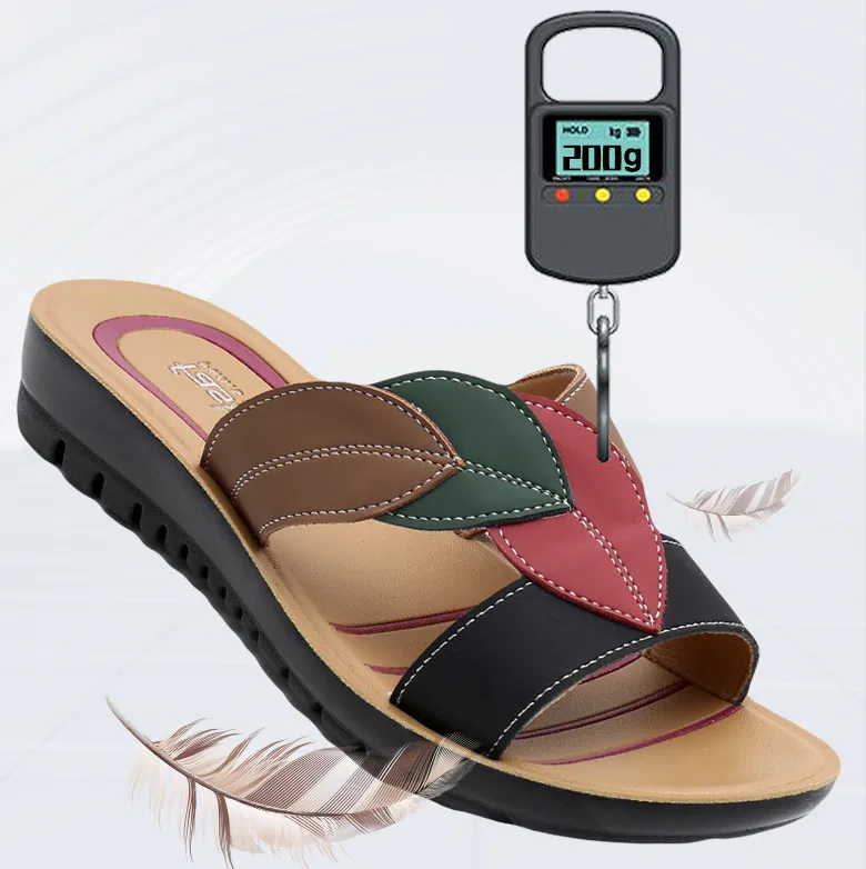 Orthopedic soft sole non-slip mom slippers