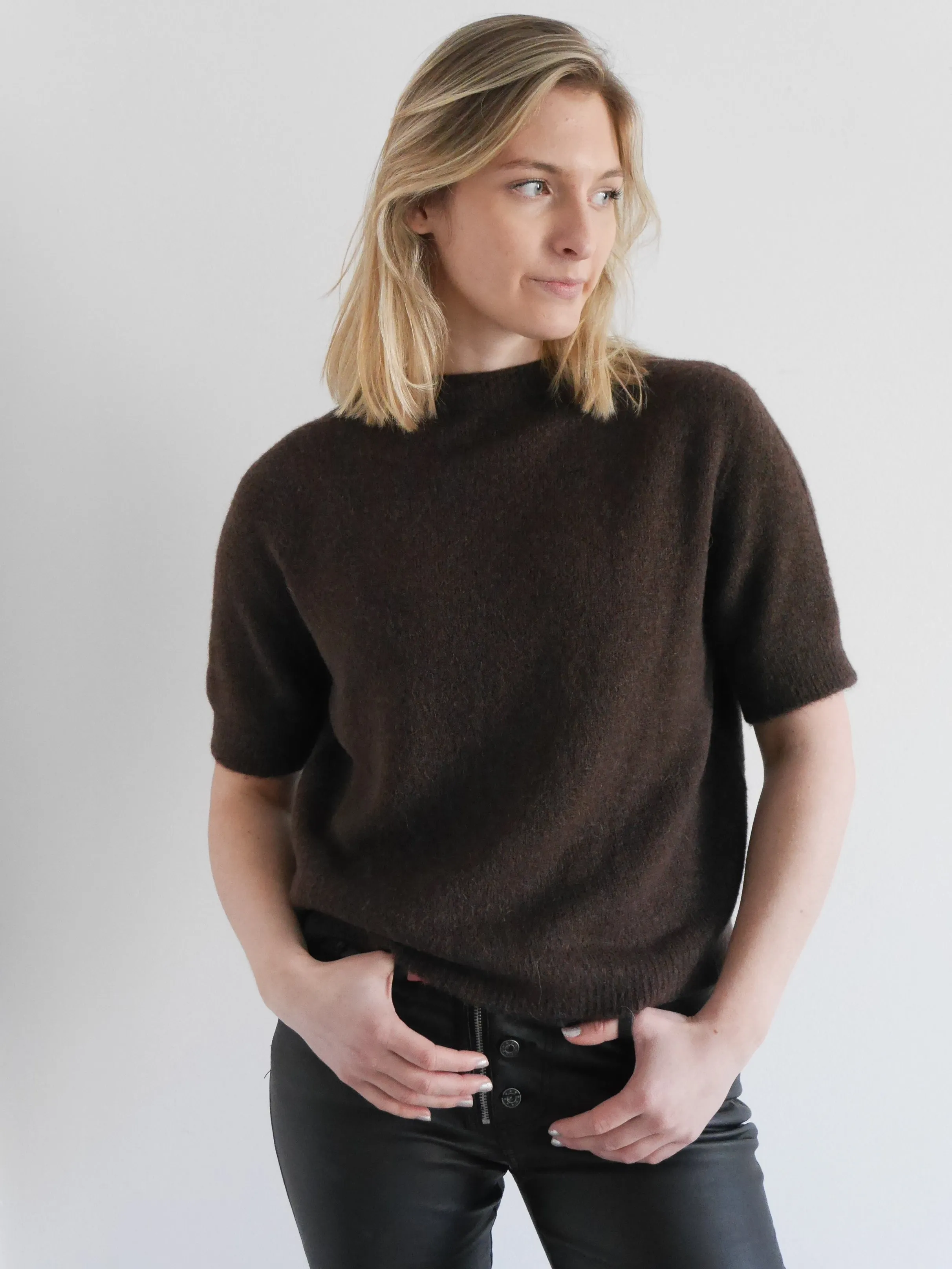 Phoebe Knit Chocolate