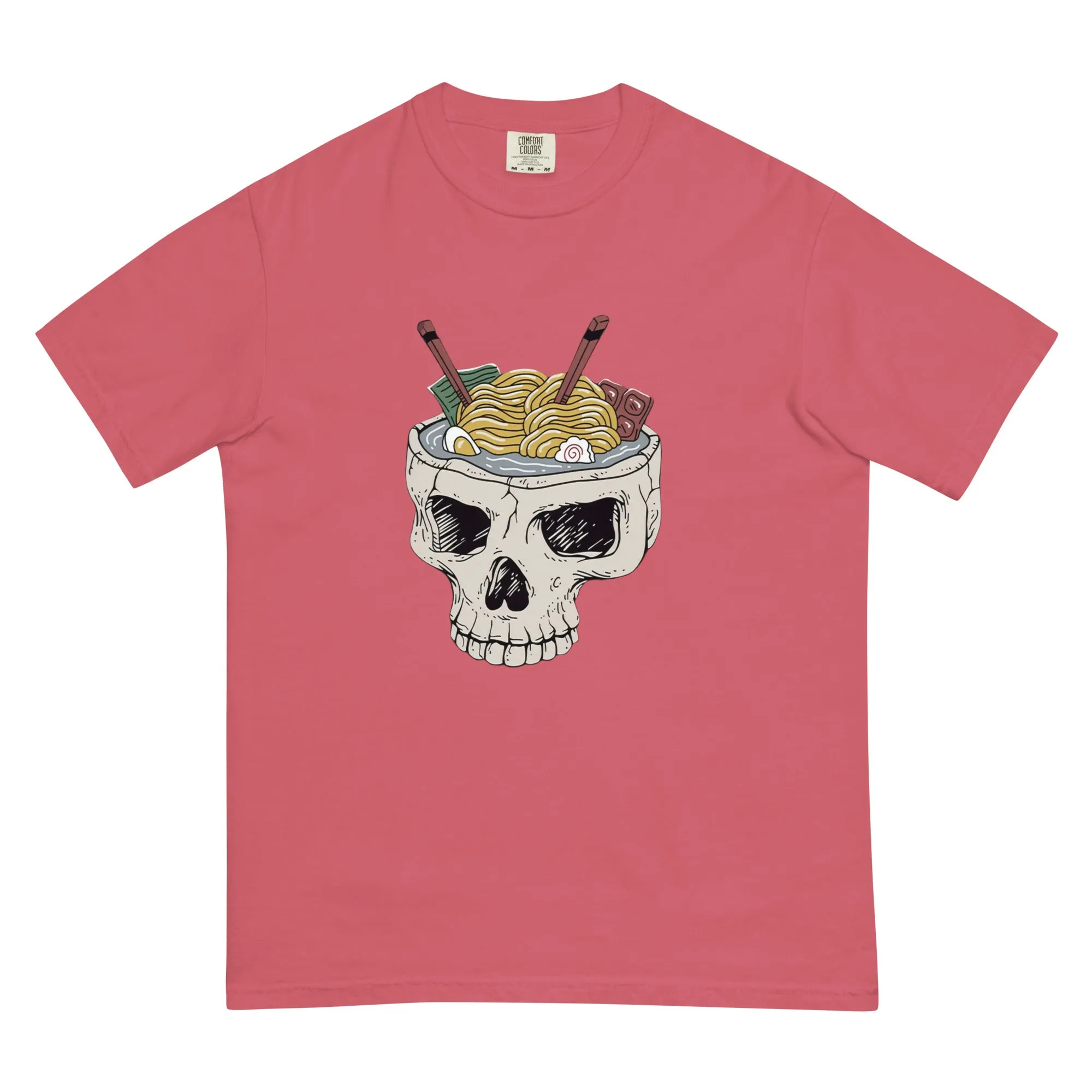 Ramen Noodle Skull Bowl garment-dyed heavyweight t-shirt