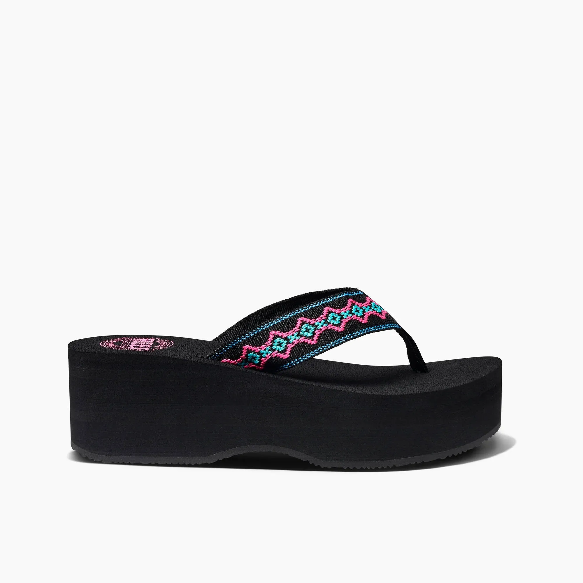 Reef Womens Sandy Hi Black Malibu