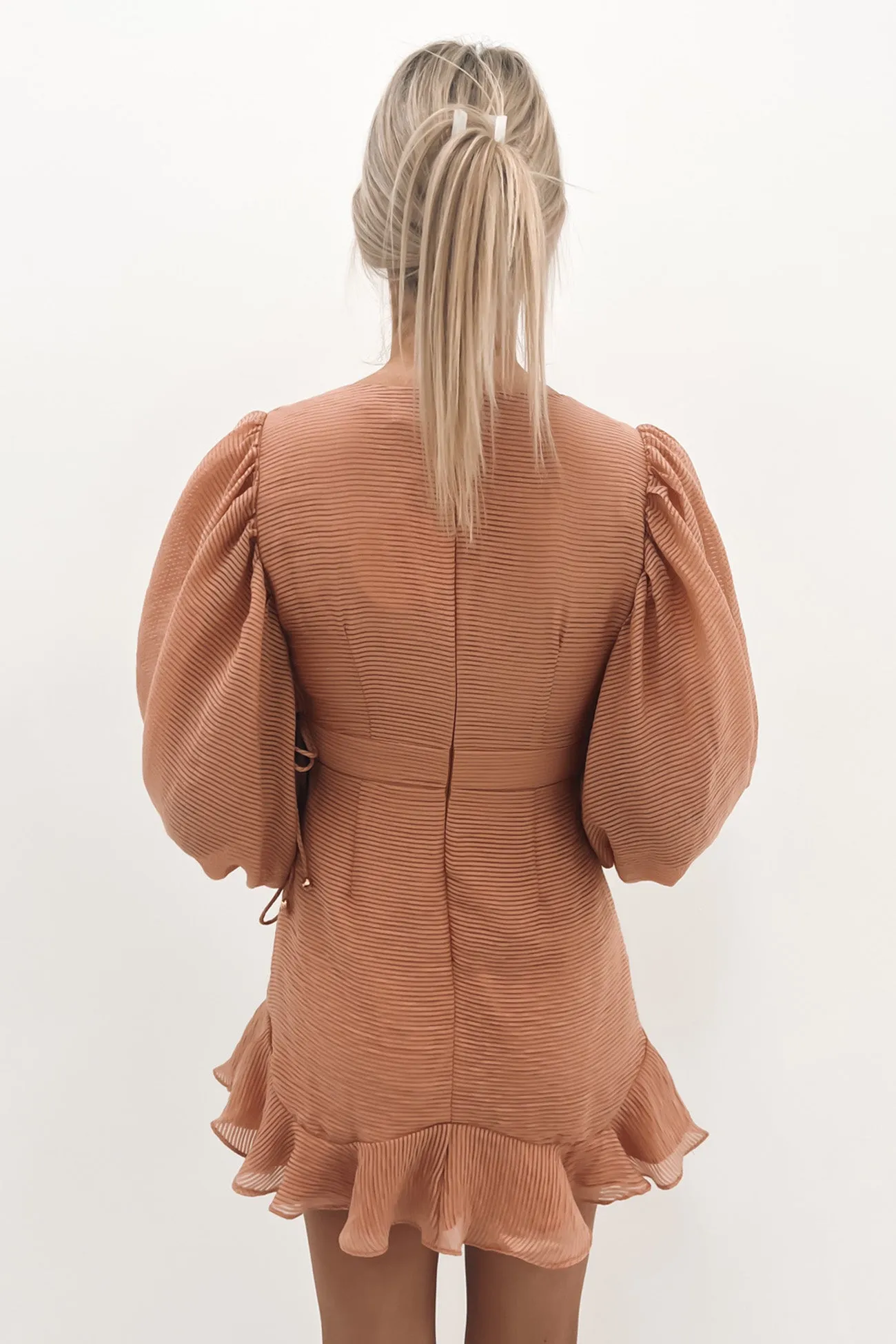 Rowan Mini Dress Peach