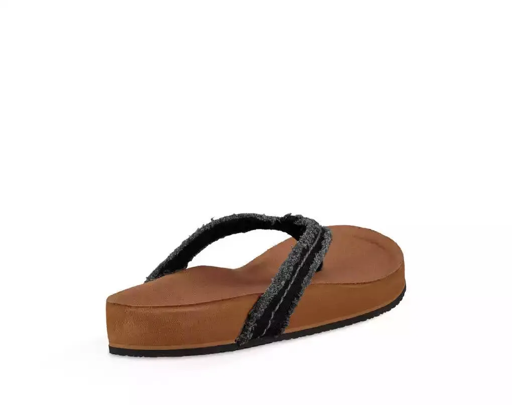 Sanuk Womens She Loungy Black