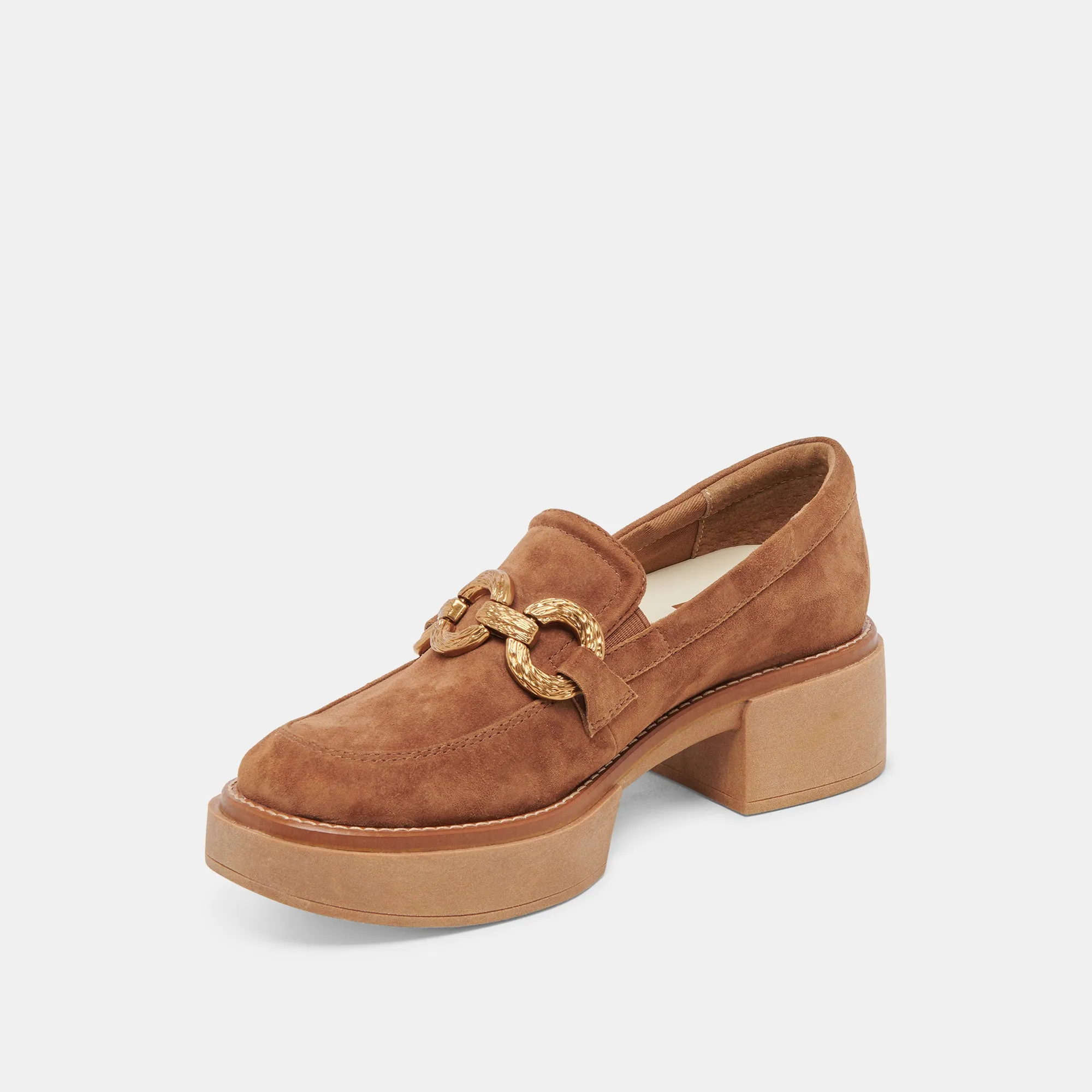 SHEENA LOAFERS BROWN SUEDE