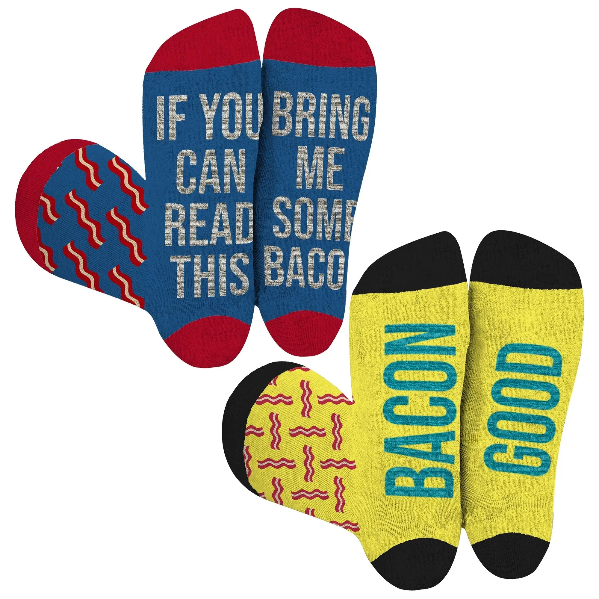 Socktastic 2PK Bacon Socks