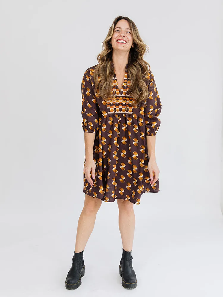 Sohla Mini Dress - Desert Shapes