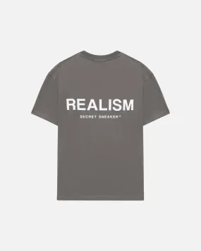 SSS REALISM BACK LOGO TEE COOL GREY