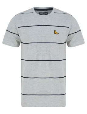 Stones Striped Cotton Jersey T-Shirt in Sky Captain Navy - Kensington Eastside