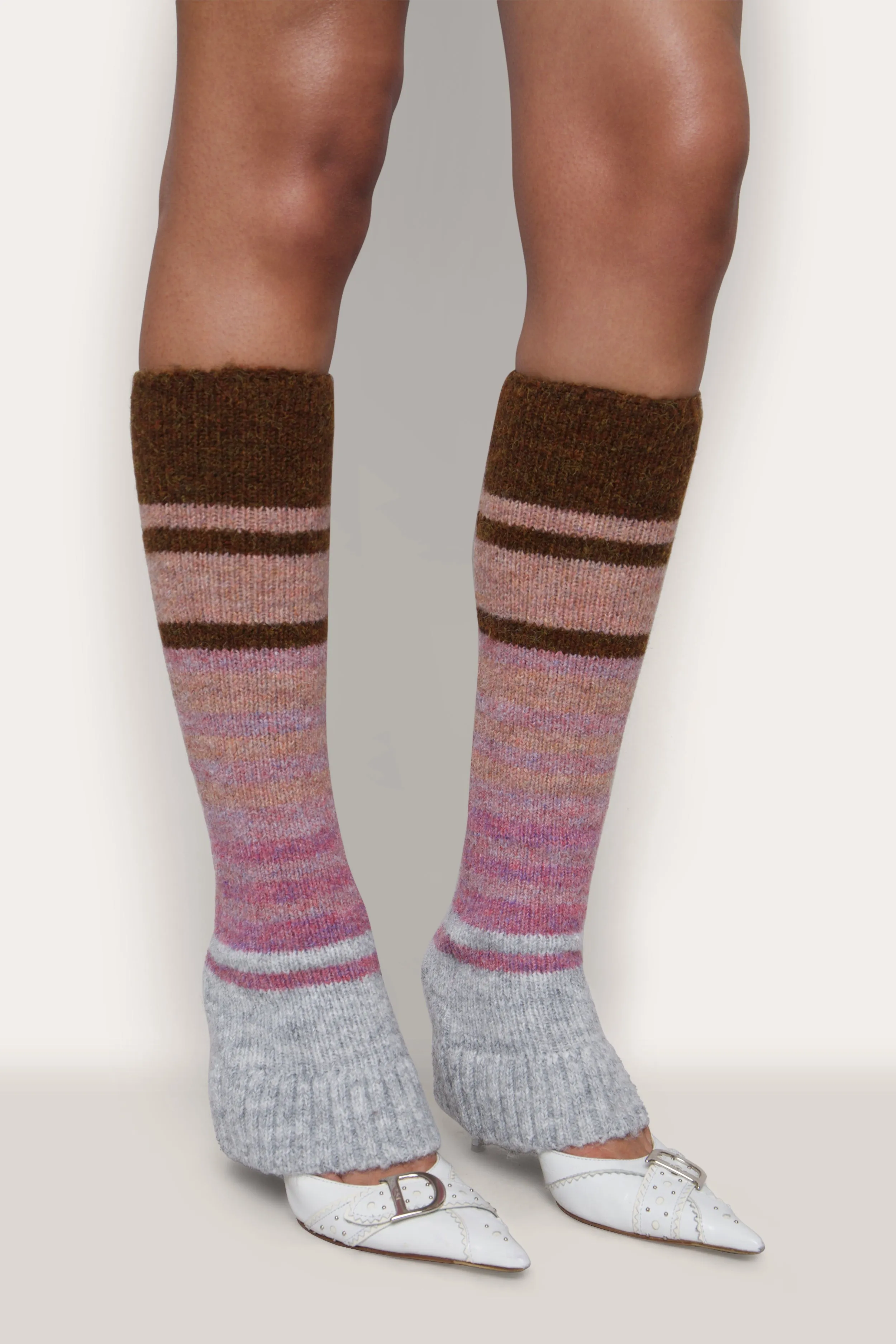 Striped Leg Warmer