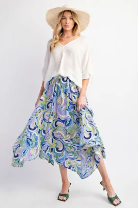 Swingy Satin Skirt