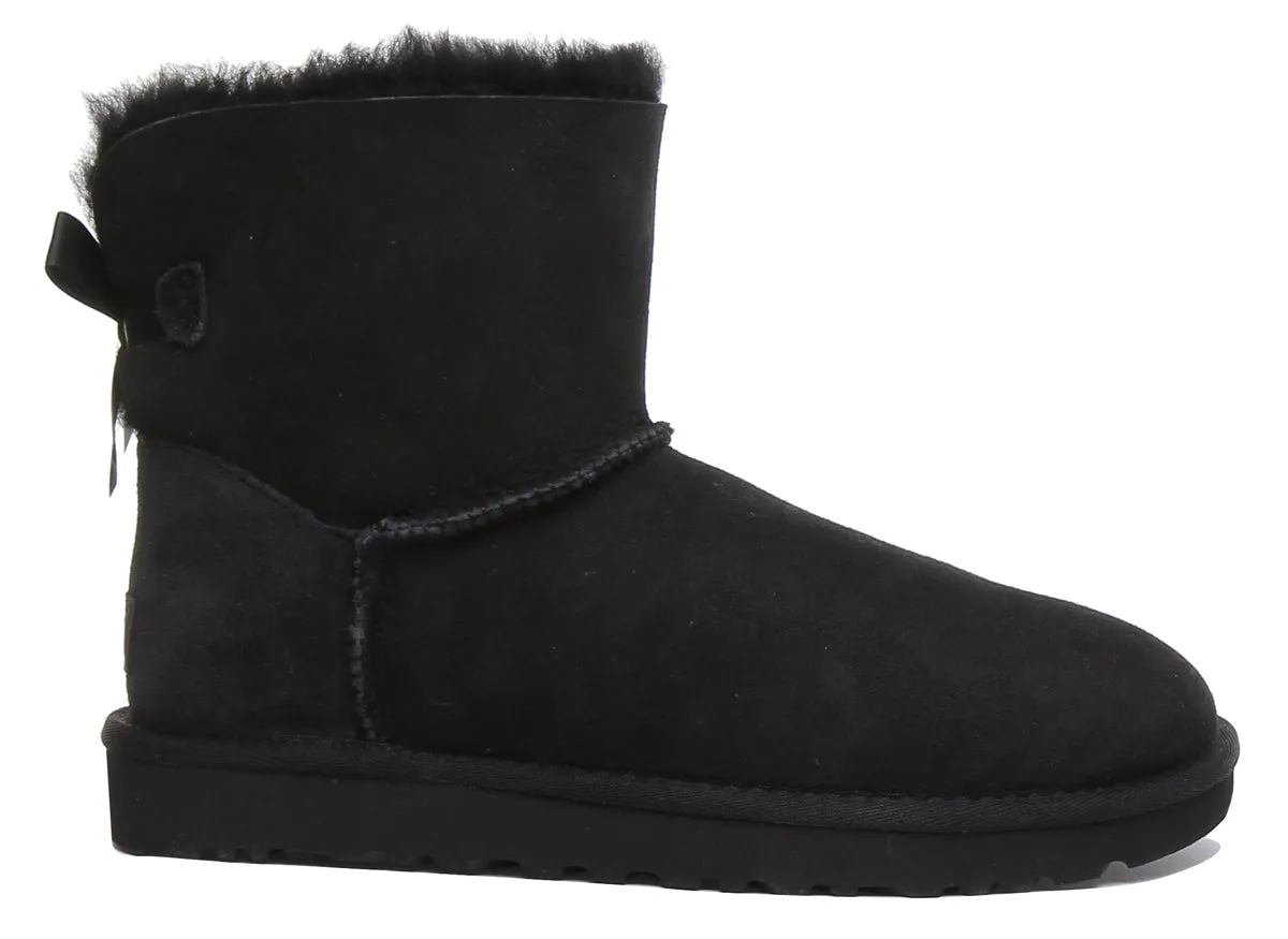 Ugg Australia Mini Bail Bow 2 In Black