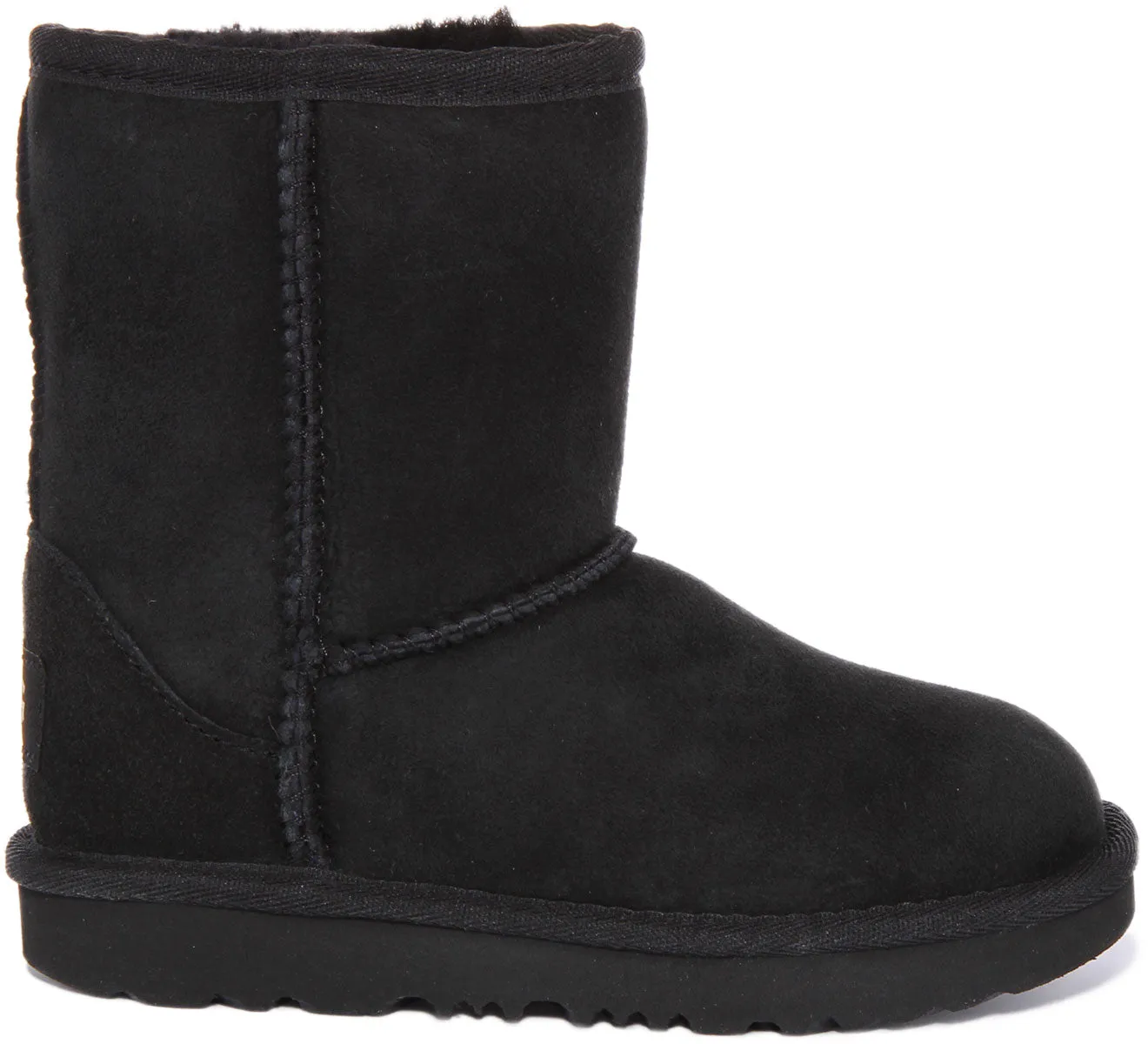 Ugg Australia Toddler Classic II In Black For Kids