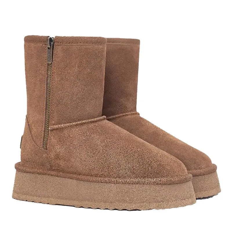 UGG Premium Short Zip Platform Boot