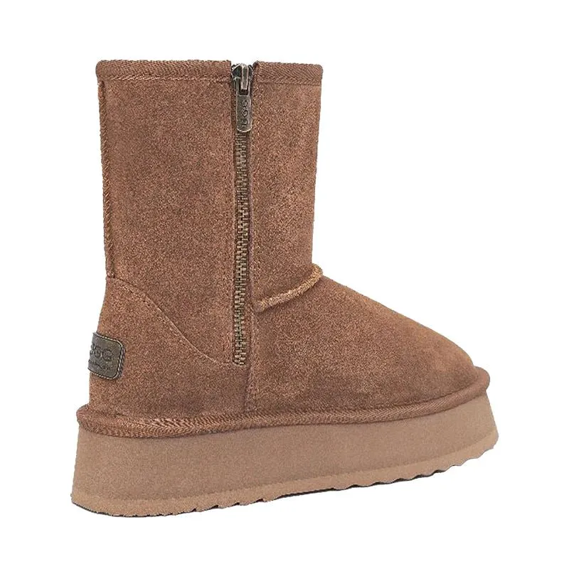 UGG Premium Short Zip Platform Boot