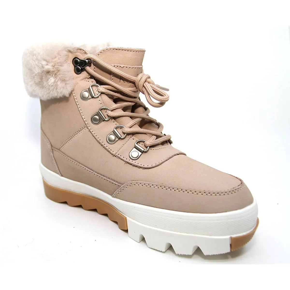 Ultimate Waterproof Sheepskin Platform Boots