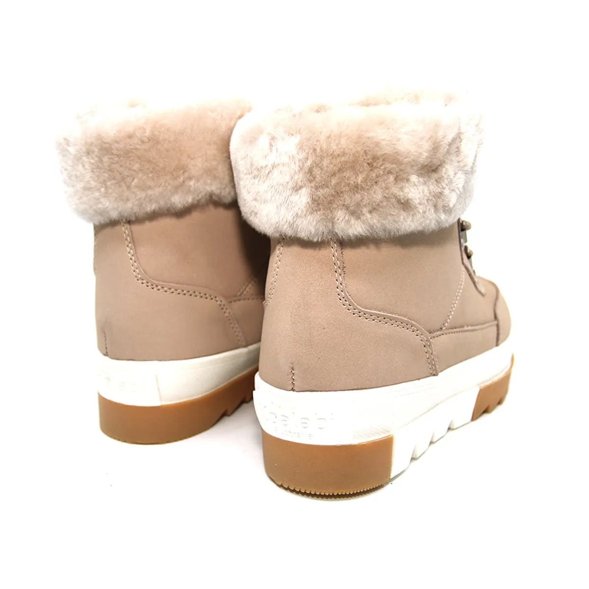 Ultimate Waterproof Sheepskin Platform Boots