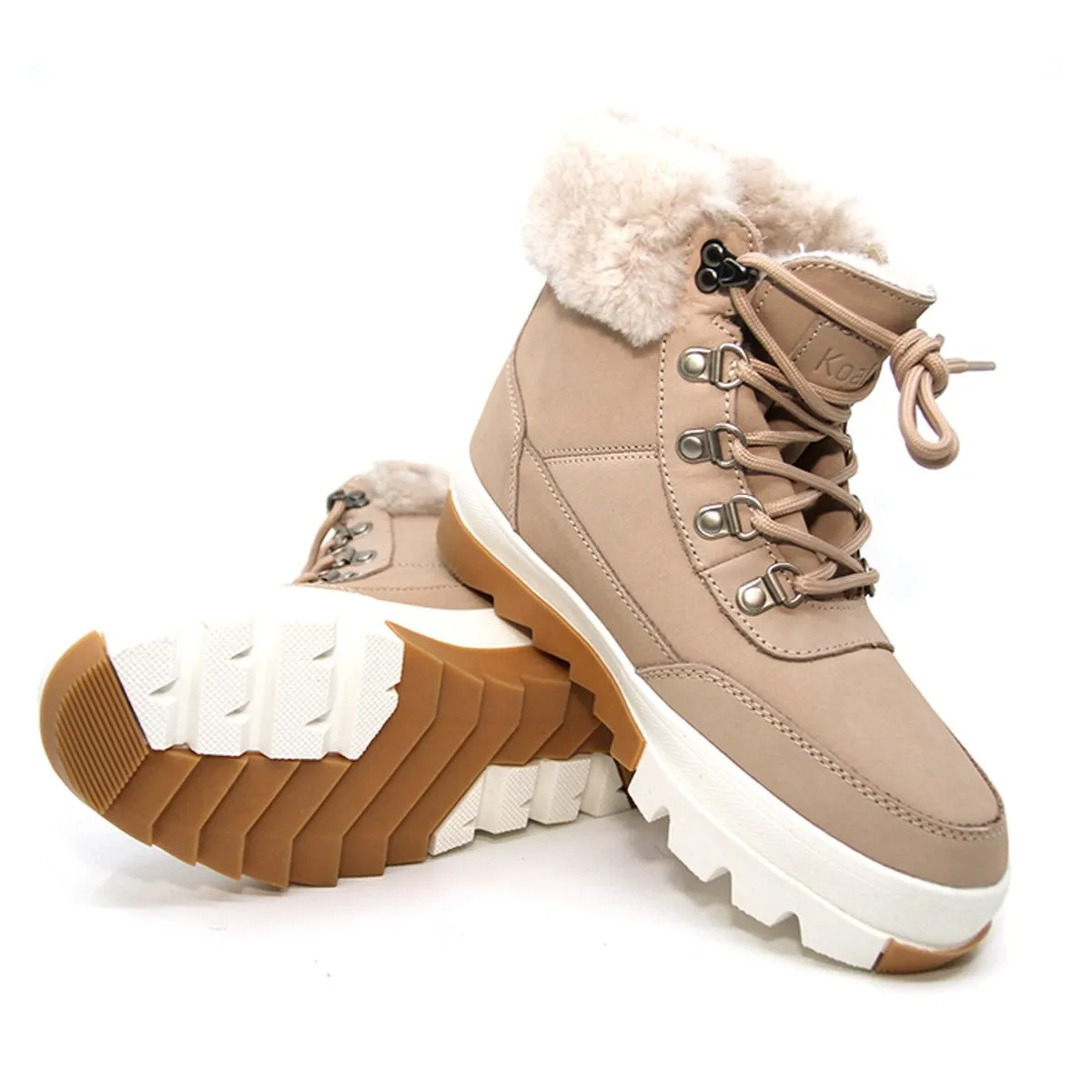 Ultimate Waterproof Sheepskin Platform Boots