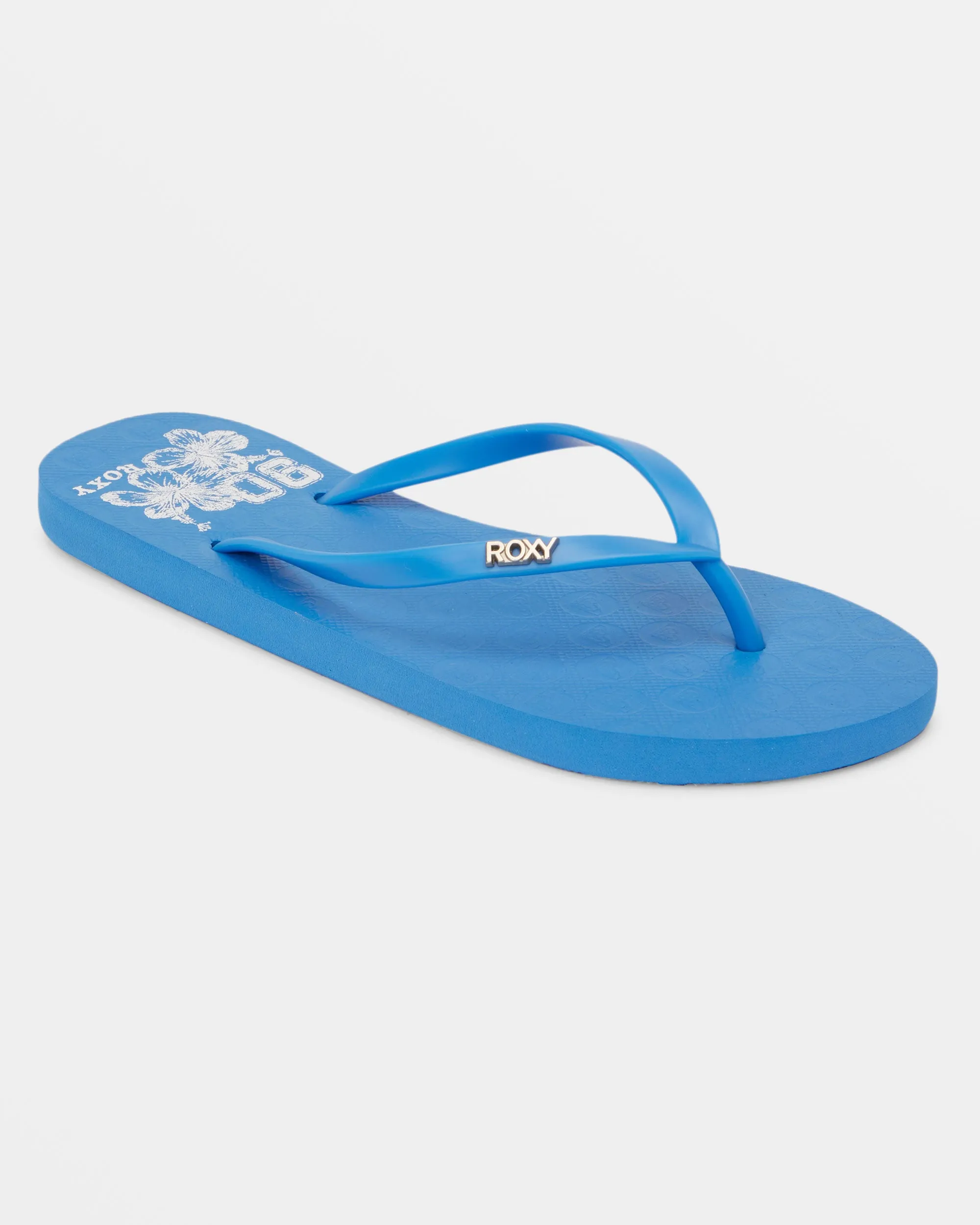 Viva Stamp Flip-Flops - Baja Blue