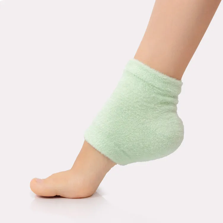 Voesh Footcare – Moisturizing Heel Socks – Green