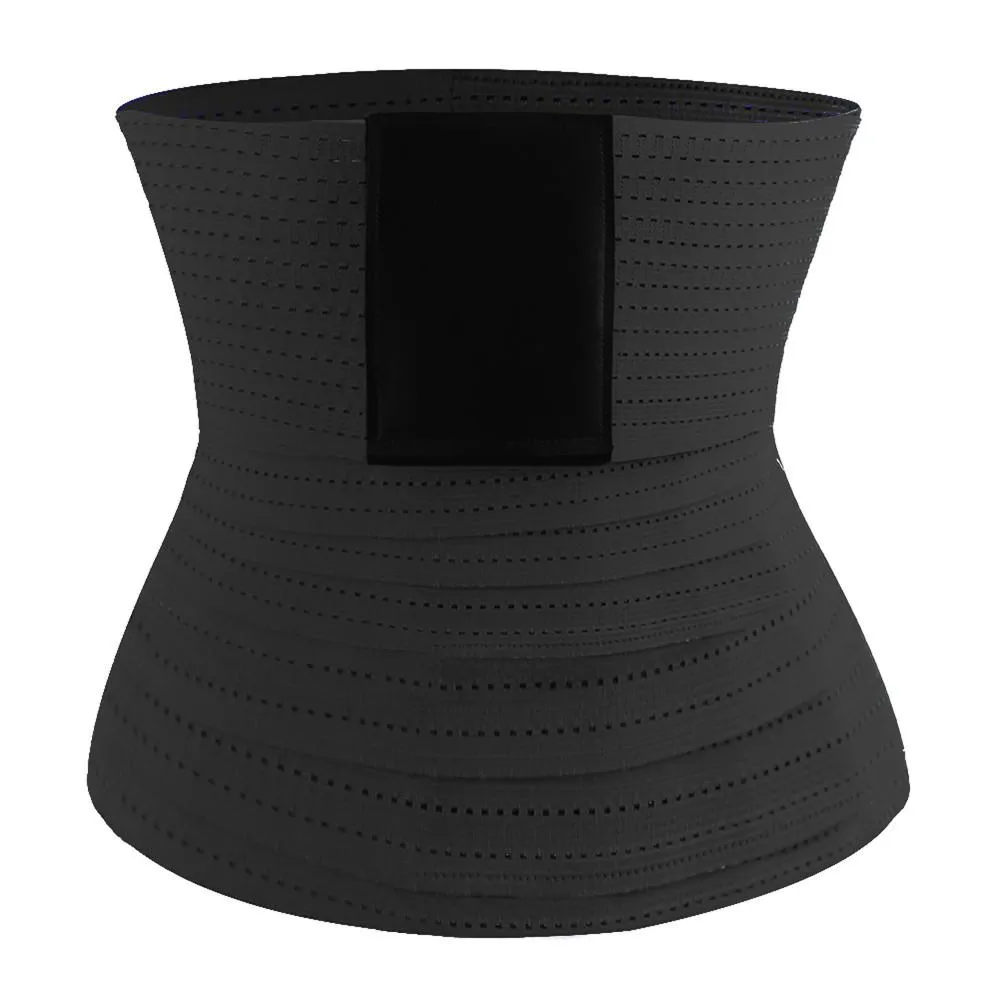 Waist Trimmer Wrap Breathable Mesh Waist Trainer Belt- One Size Fit All