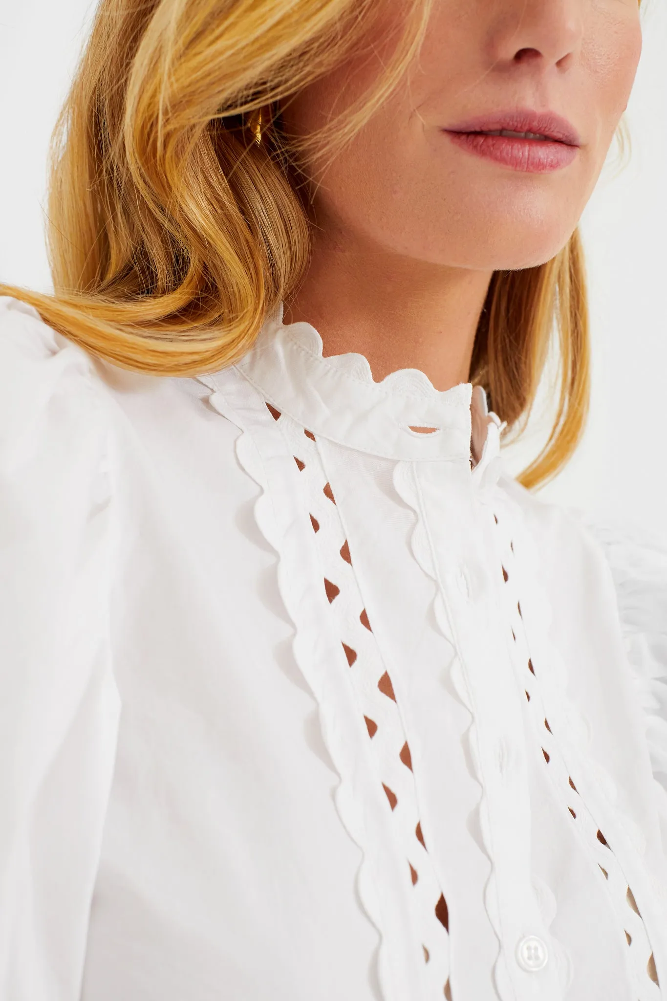 White Rodo Blouse