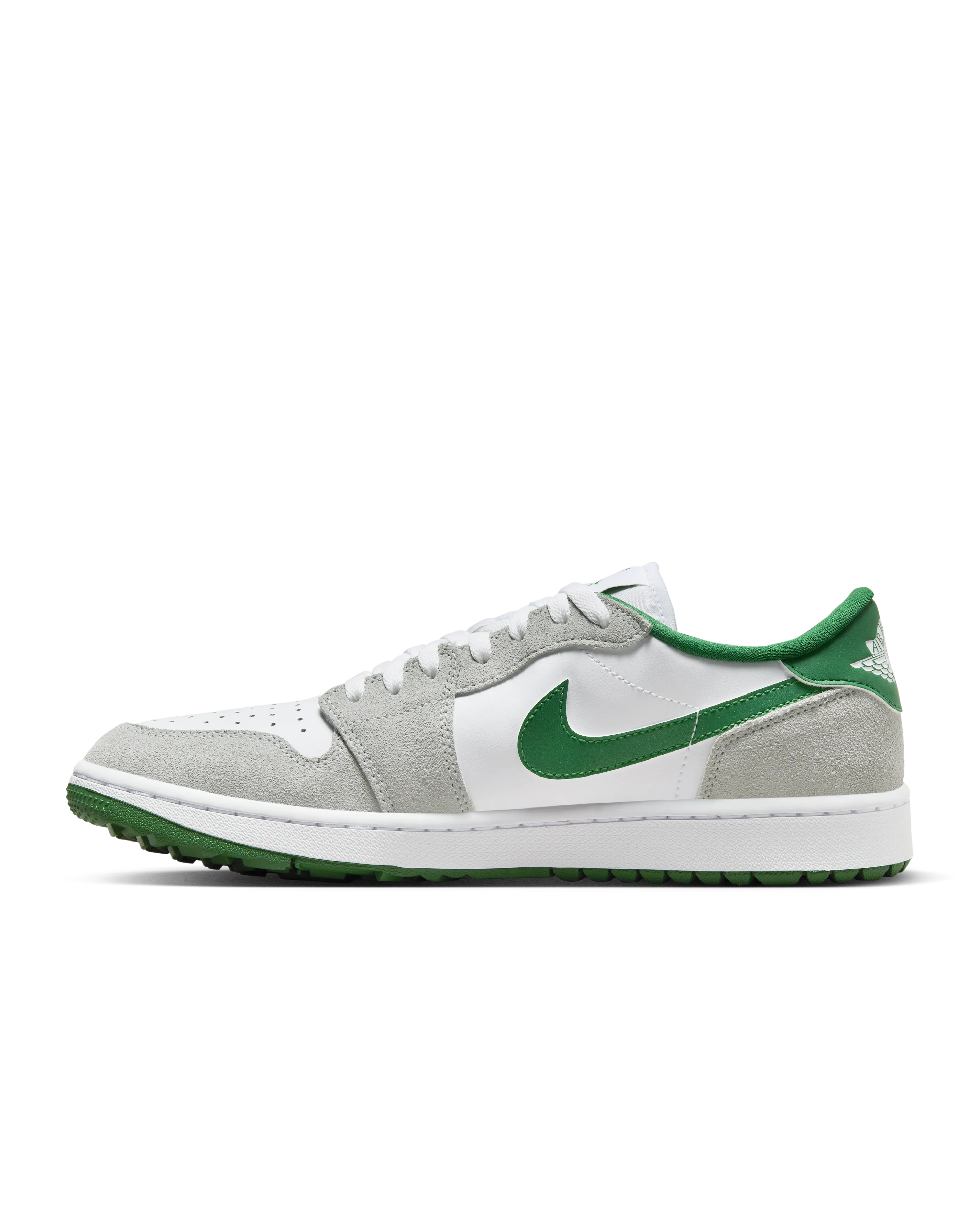 White/Green/Grey AJ 1 Low