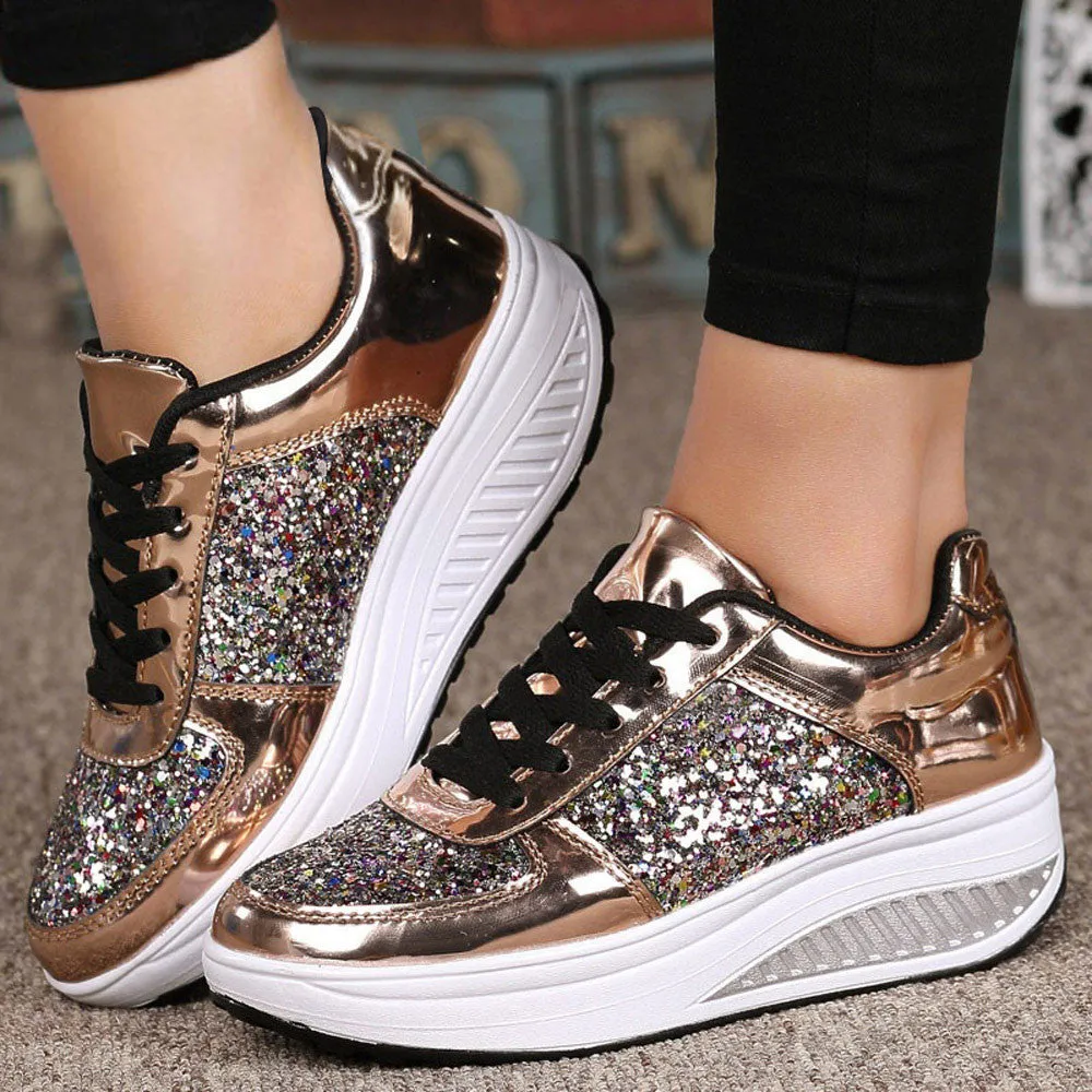 Women's Ladies Wedges Sneakers