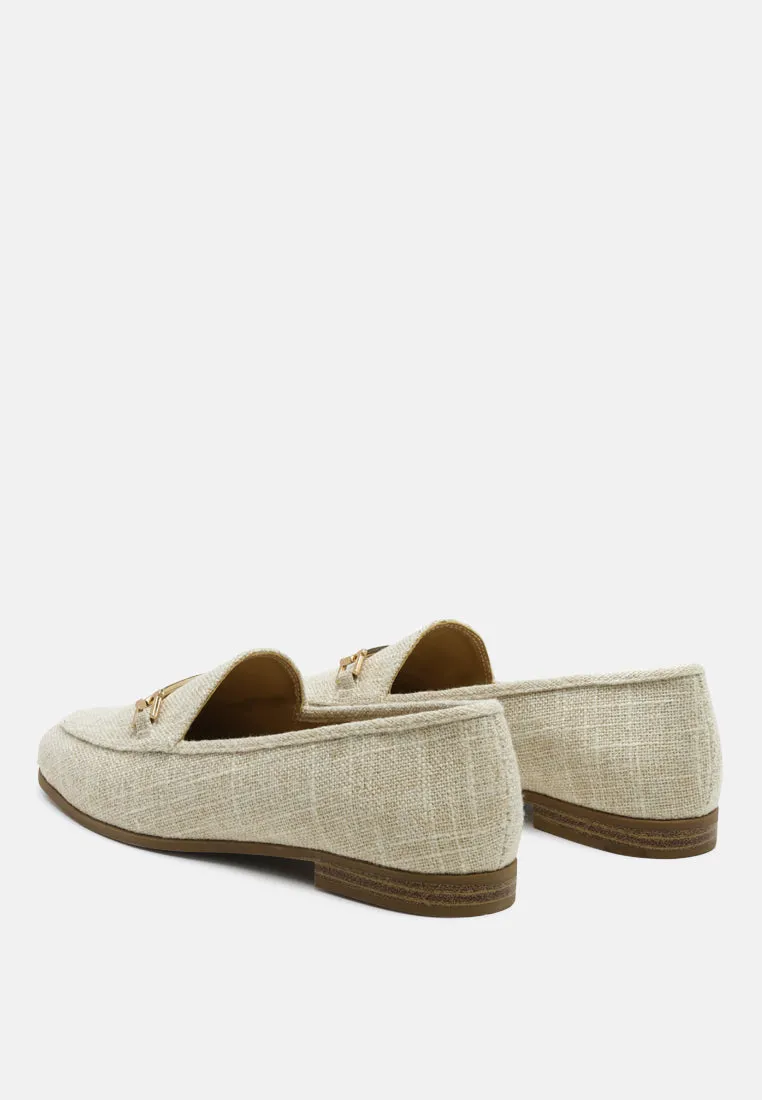 Zaara Solid Faux Suede Loafers